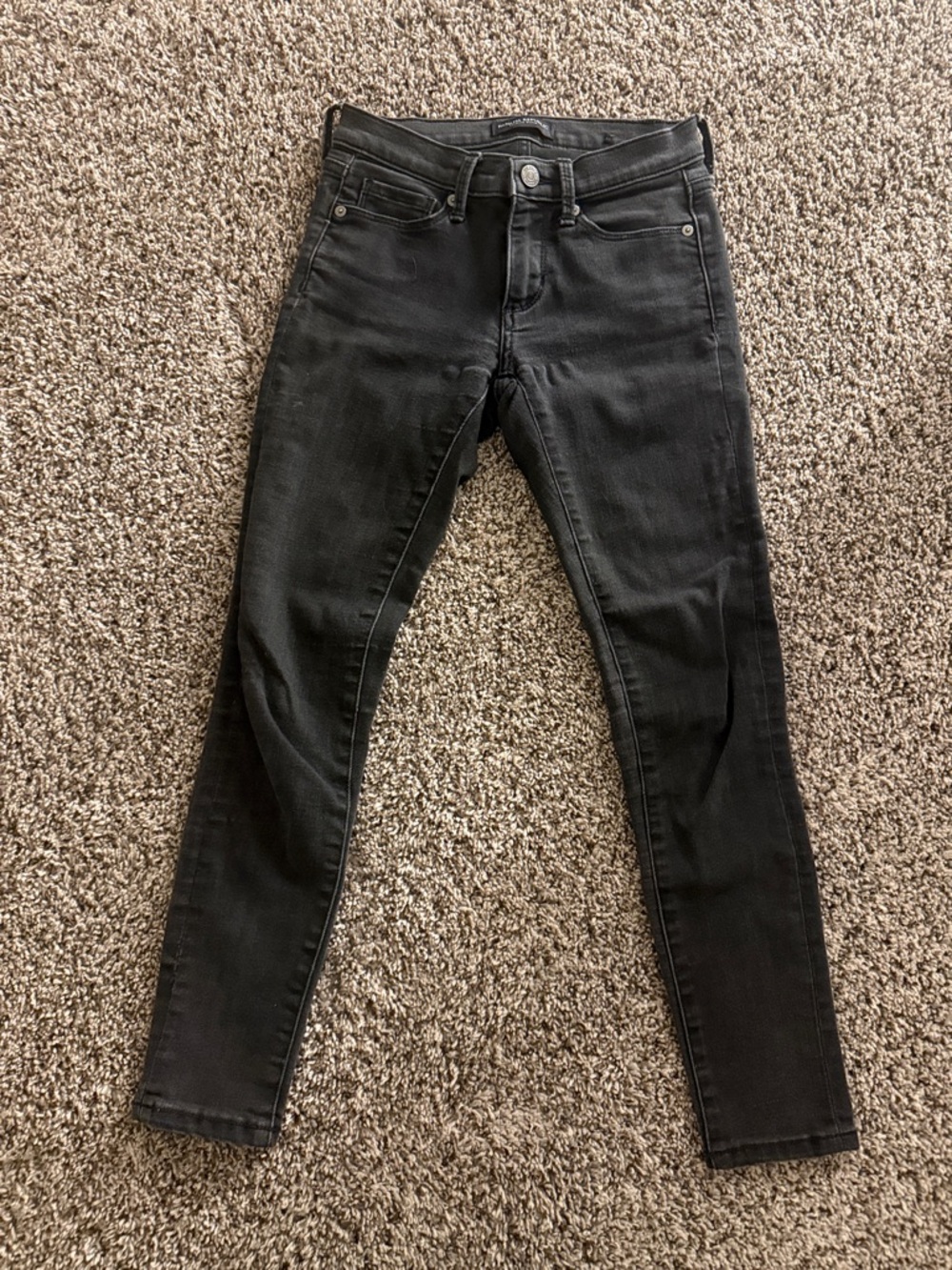 Banana Republic Black Stretch Skinny Jeans